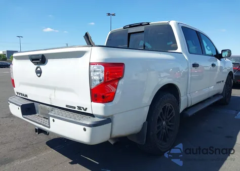 2018 Nissan Titan Sv from USA, damaged, VIN 1N6AA1E62JN537779
